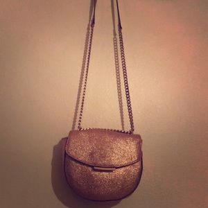 Aldo Rose Gold Lexington cross body Bag